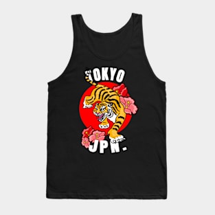 Tokyo Japan Tiger Tank Top